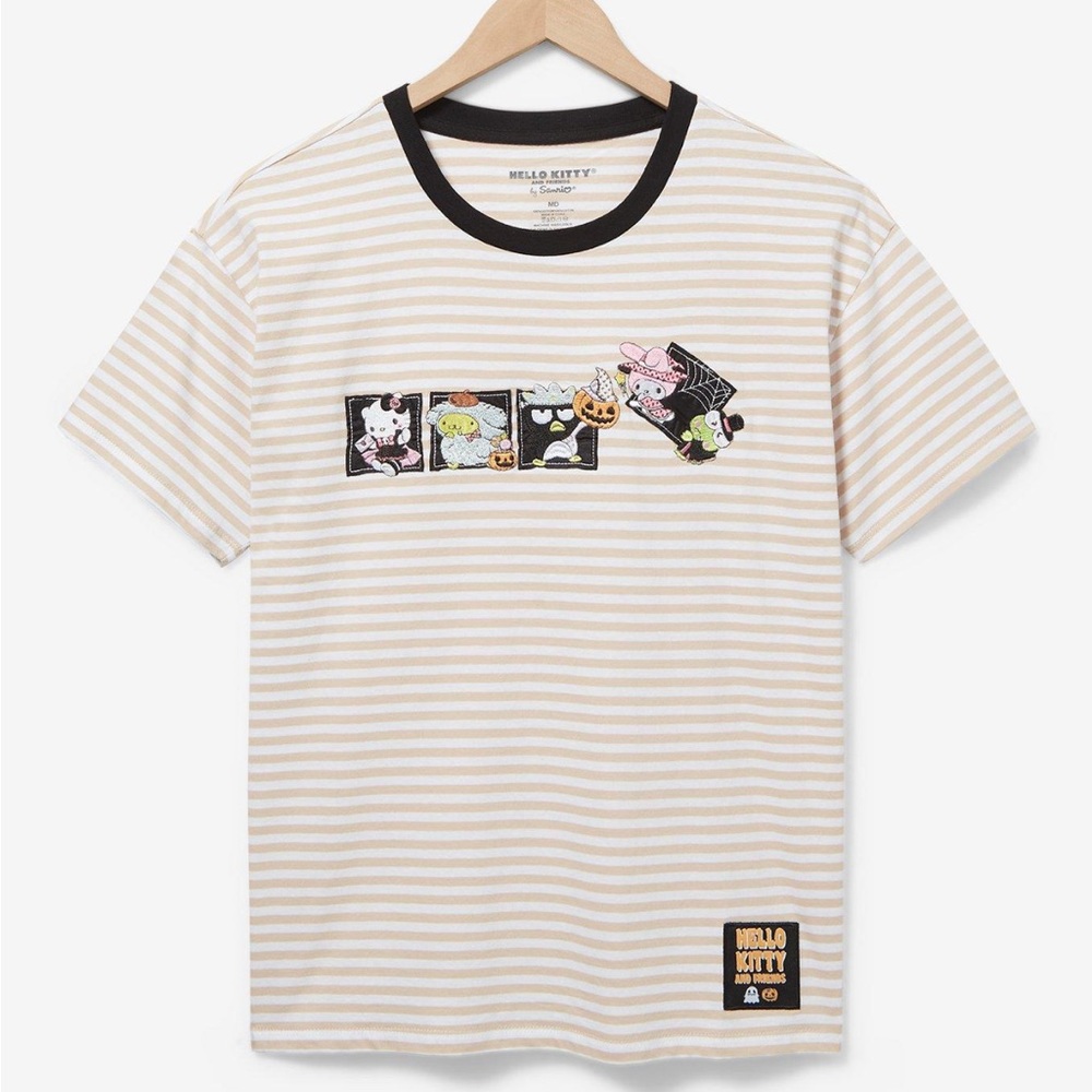 Sanrio Hello Kitty & Friends Halloween Striped Shirt Boxlunch Exclusive